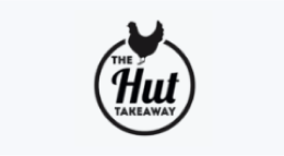 the hut takeaway logo