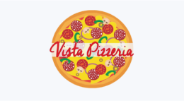 vista pizzeria logo