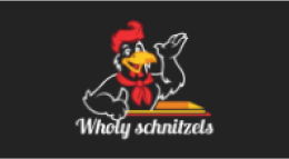 wholy schnitzels logo